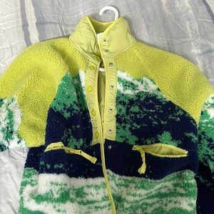 Free People Hit the Slopes fleece jacket